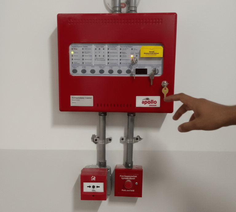 تقدم شركتنا حلول انذار واطفاء الحريق الاحترافية للمشاريع التجارية، الصناعية، الإدارية والفنادق، مع ت