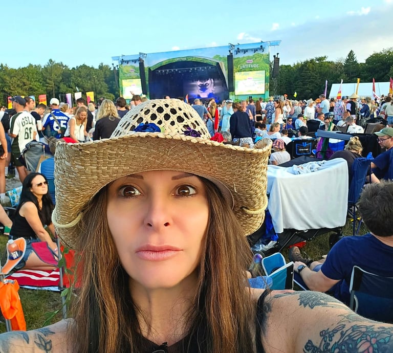 Rachael P Henry Latitude Festival View