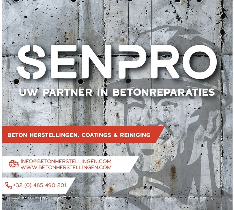 Betrouwbare Betonexpert in België en Nederland | Senpro BV