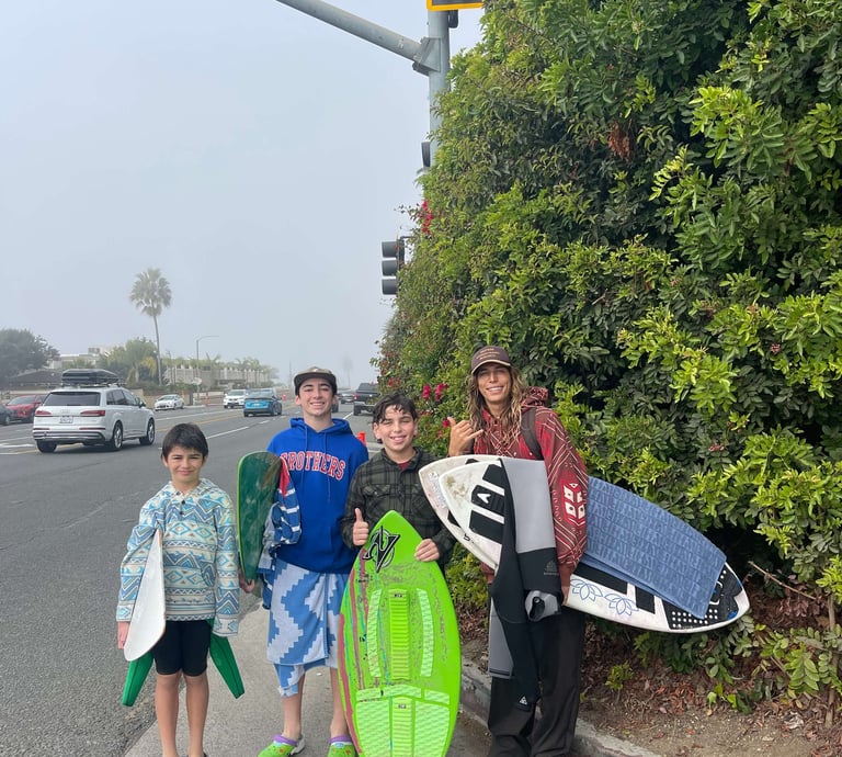 skimboarding lessons laguna beach