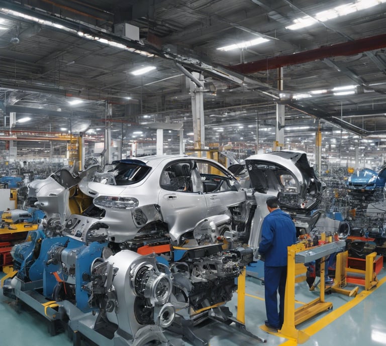 machinery and auto parts