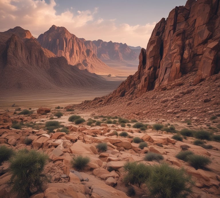 A panoramic view of the rugged Tuwaiq mountains symbolizing strength and reliability.