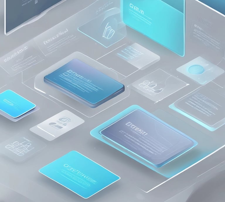 A team of developers collaborating over laptops in a bright, modern office space.