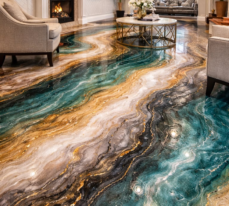 residential epoxy flooring