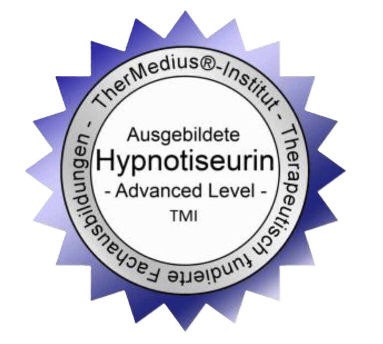 Ausgebildete Hypnotiseurin Zertifikat Thermedius