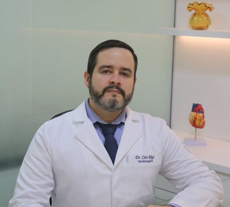 Ciro Jose Gonçalves Carlos Rego, Cardiologista, clinica Palmira Carlos