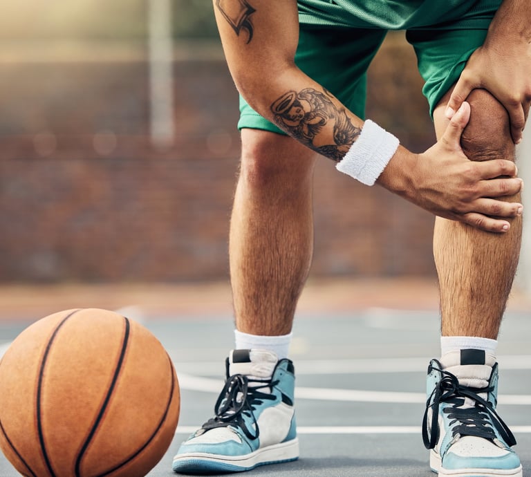 Lesión deportiva baloncesto
