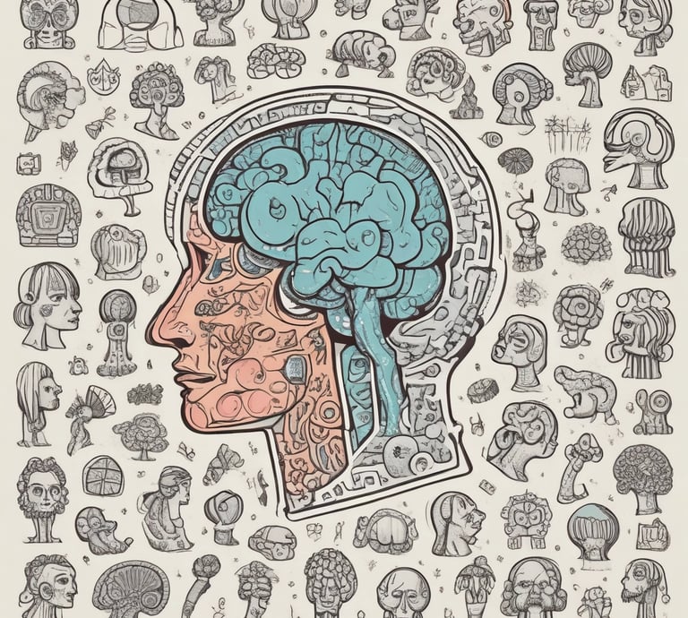 A calm, welcoming therapy room with soft lighting and comfortable seating.