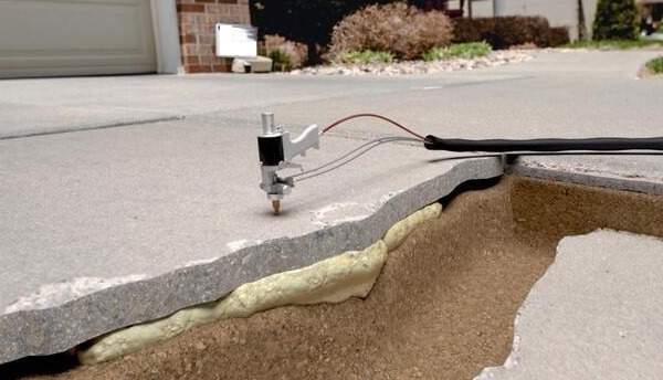 driveway lifting with foam
