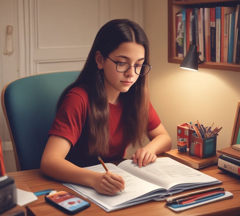 A diverse group of young and adult students smiling while studying together in a modern classroom.