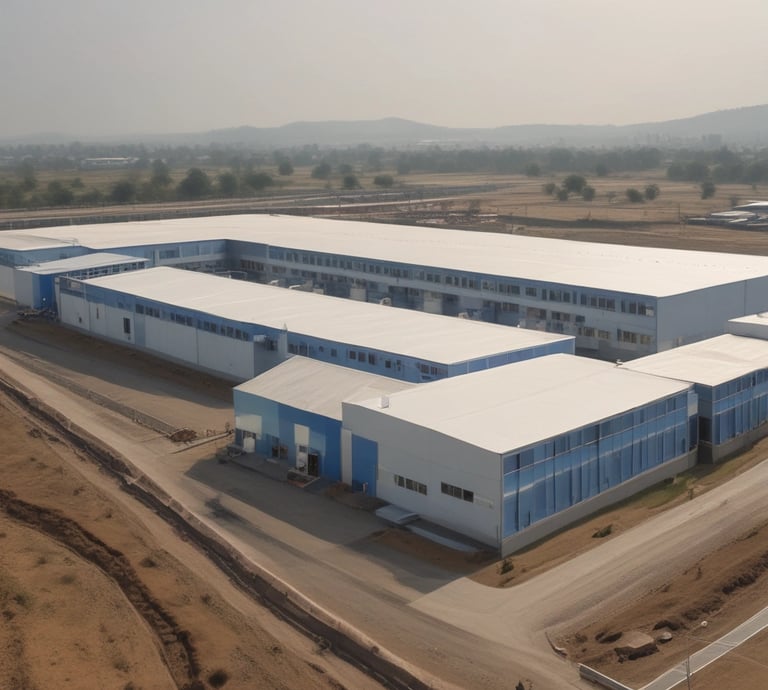 Exterior view of Varad Industries manufacturing facility at MIDC Taloja, Maharashtra.