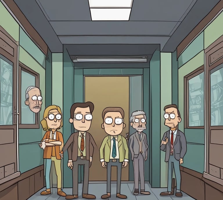 A cozy workspace with a laptop, coffee cup, and notes reflecting a passionate blogger's environment.