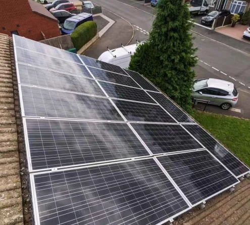 solar panel clean
