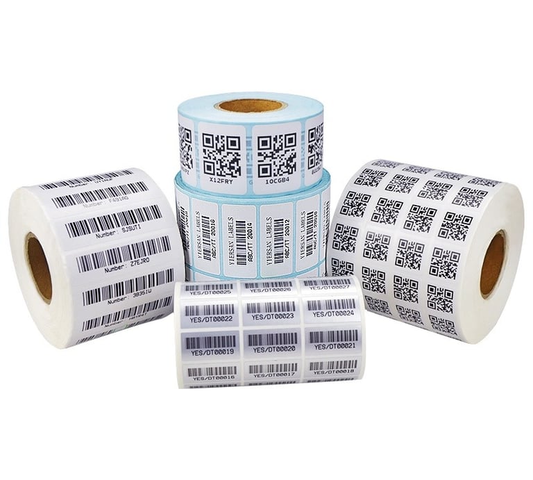 Boxmate barcode stickers