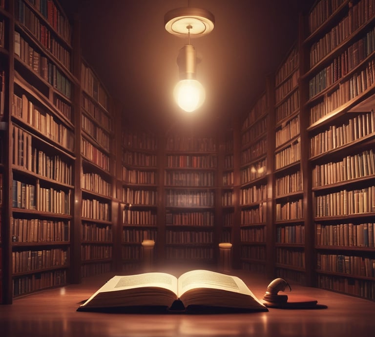 red apple fruit on four pyle books