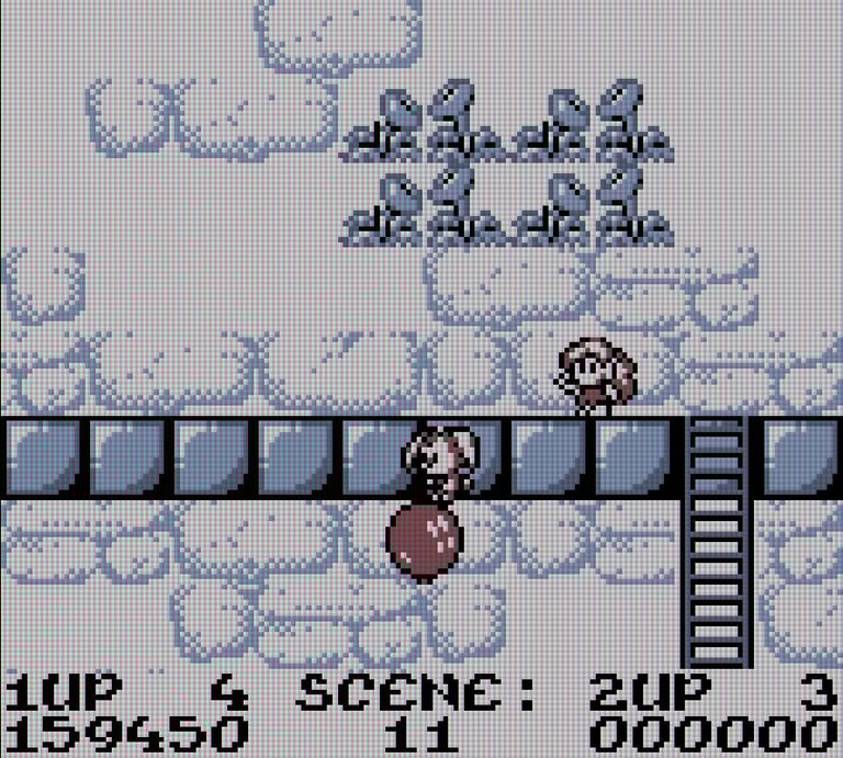 Rodland Game Boy: Bunny on Balloon