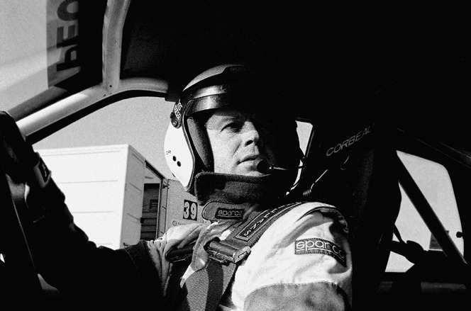 Andy Gwynne rally racing champion