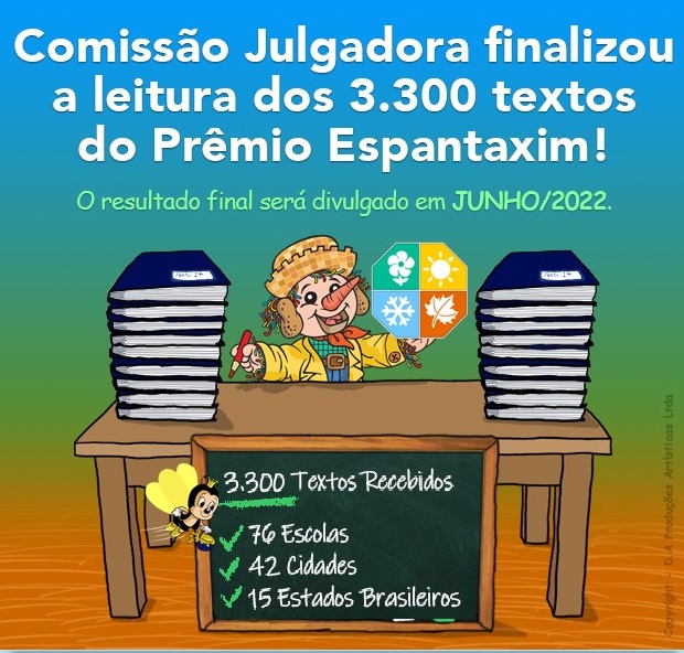 Estatística prêmio Espantaxim