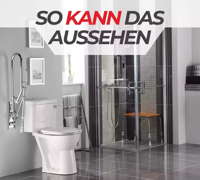 Ein schönes Barrierefreies Badezimmer