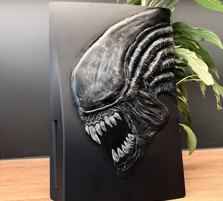 Custom PS5 Cover Alien France