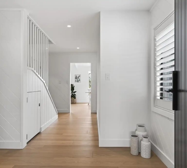 Kaiwaka Mangawhai Road home renovation - entrance - CHR Builders