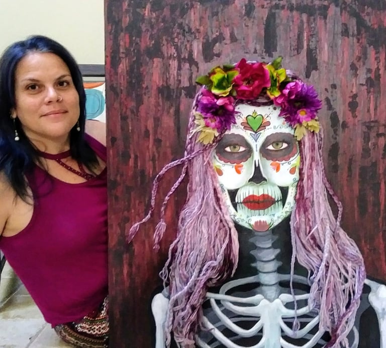 Catrina day of the dead Samhain