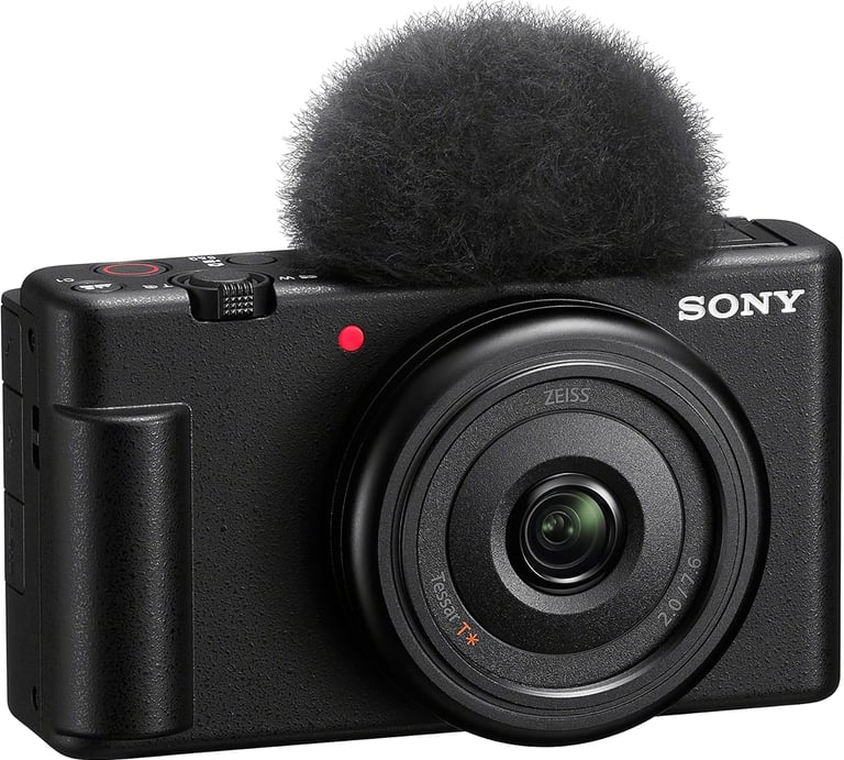 Sony ZV-1, Sensor: 1 pulgada de 20 MP, Video: 4K a 30 fps.