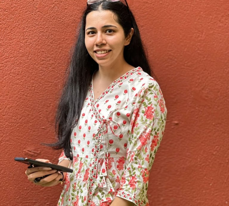 Kunjam Khurana the founder of Unclutter Mind, she is a counselling psychologist