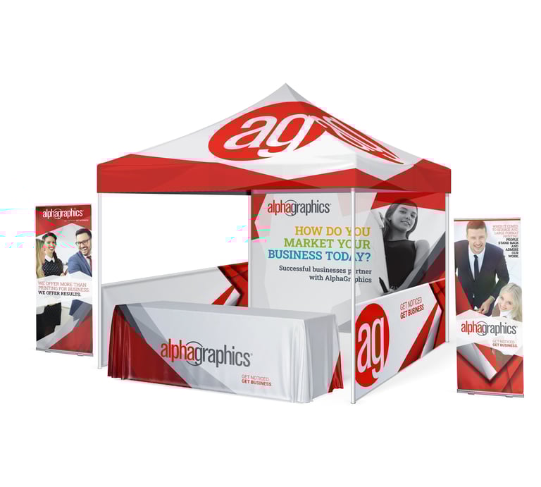 AlphaGraphics Outdoor Display Package
