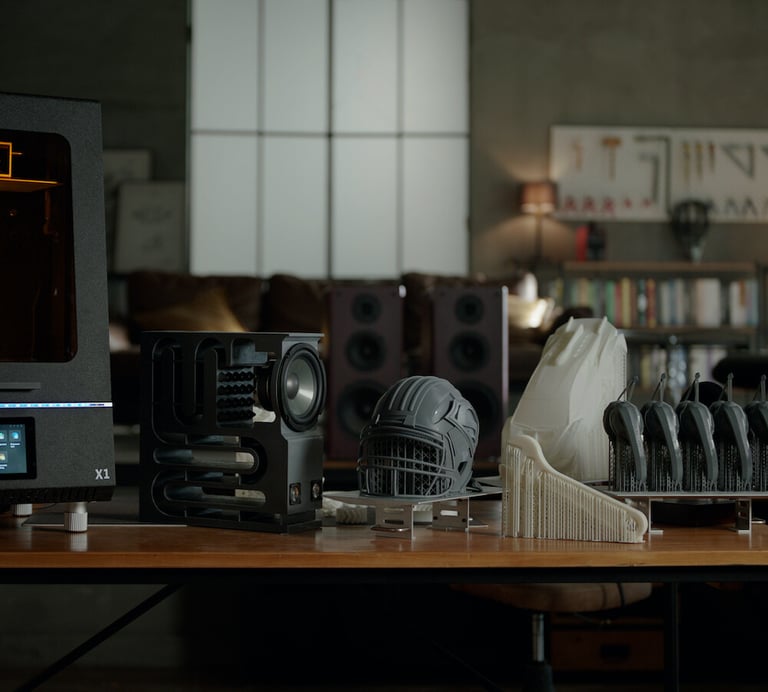 exemples d’objets réalisés par imprimante 3D