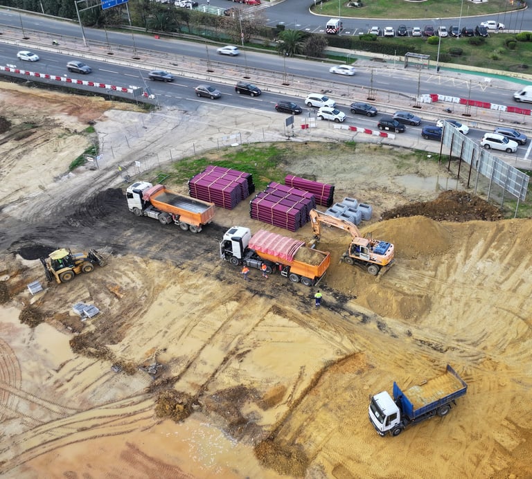 seguimiento de obra pública con drones
