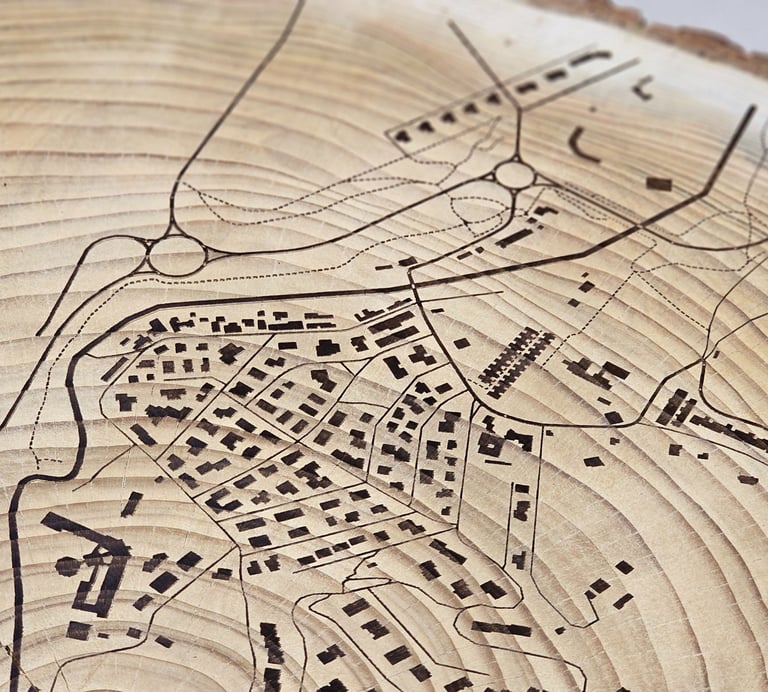 a map of a map of a city