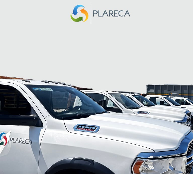 UNIDADES DE PLARECA PARA RECOLECCION DE RESIDUOS POST INDUSTRIALES PARA RECICLAJE 