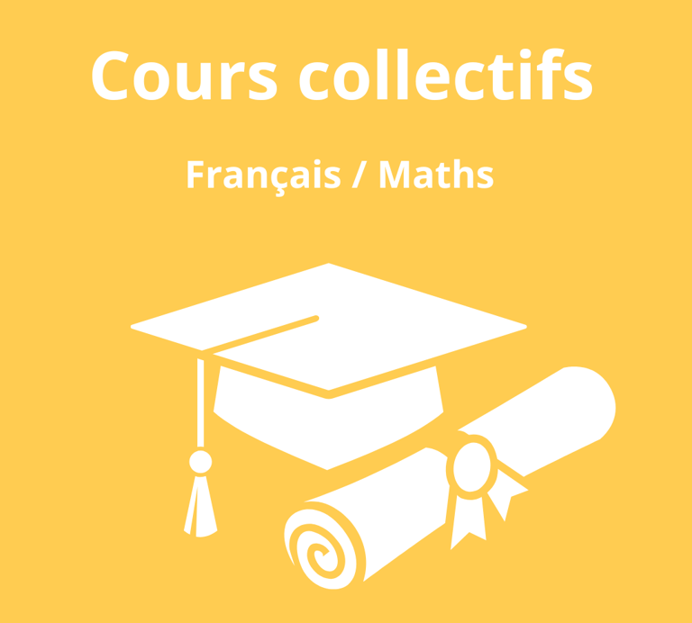 accompagne en ligne cours collectifs frnçais ief aide aux devoirs cours maths