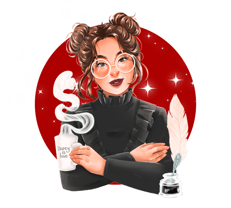 Morgan Blake author avatar by Tina Ilustra