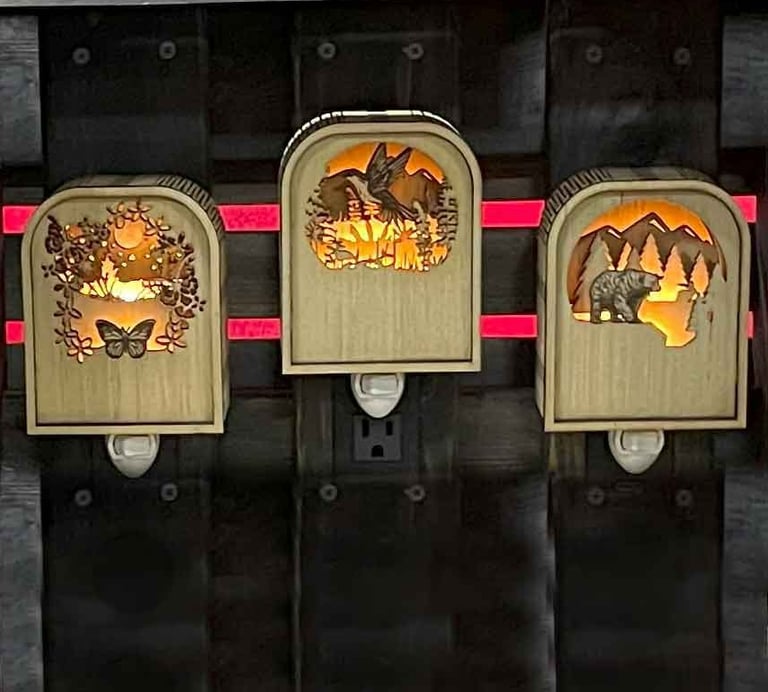 Wall night lights