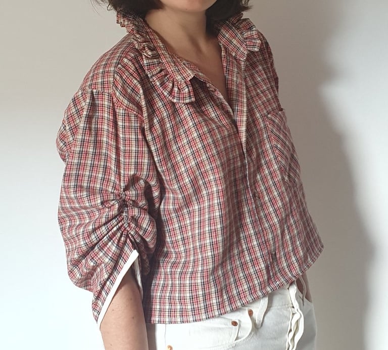 couturière sur-mesure et upcycling chemise