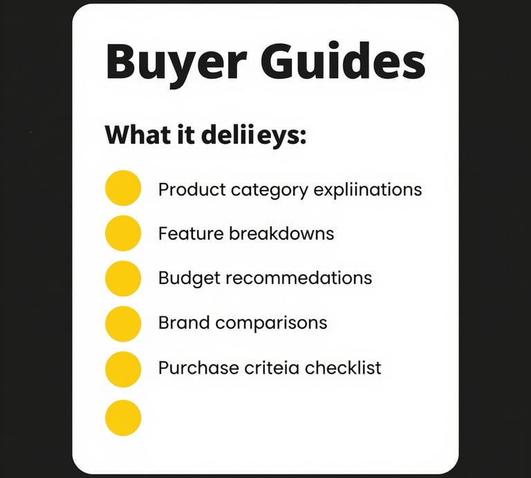 expert buying guides and product reviews