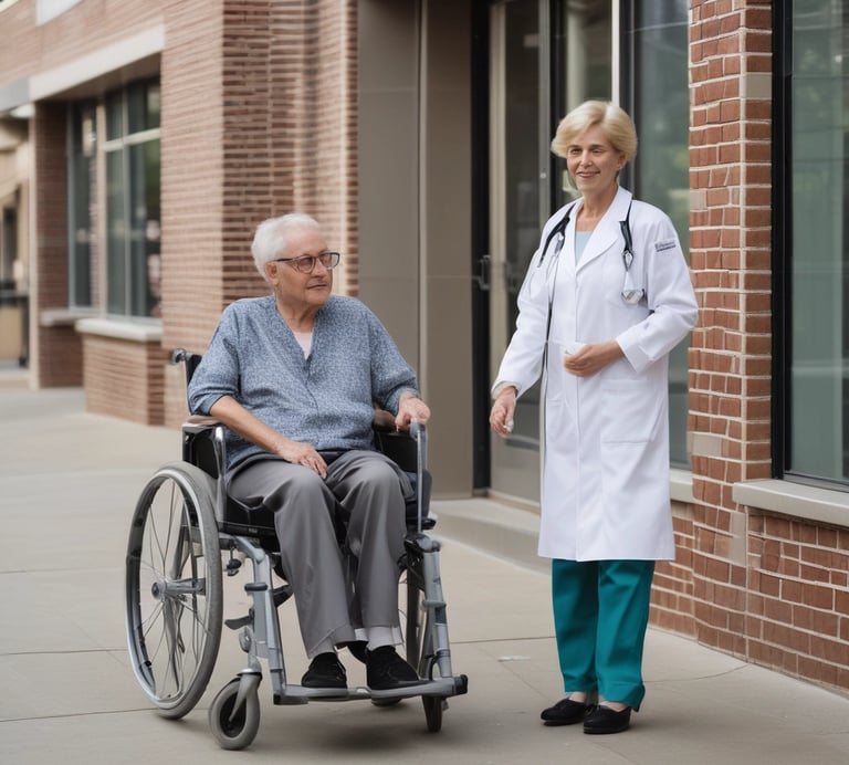 doctor having operation