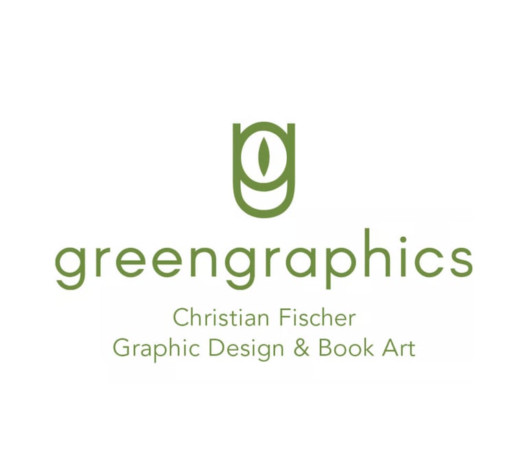 das grün-weisse Logo des Biografen Christian Fischer