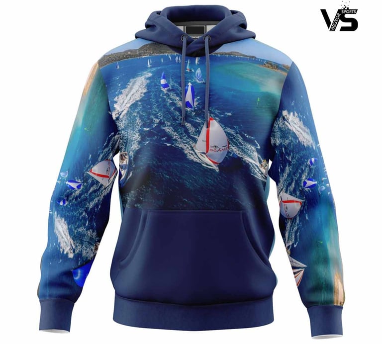 custom made sublimated hoodie