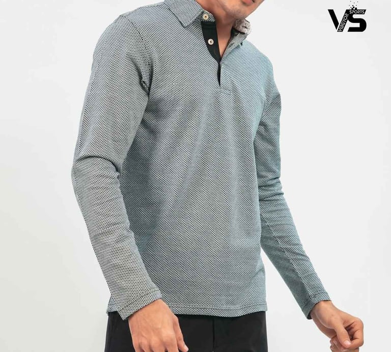full sleeve polo shirt
