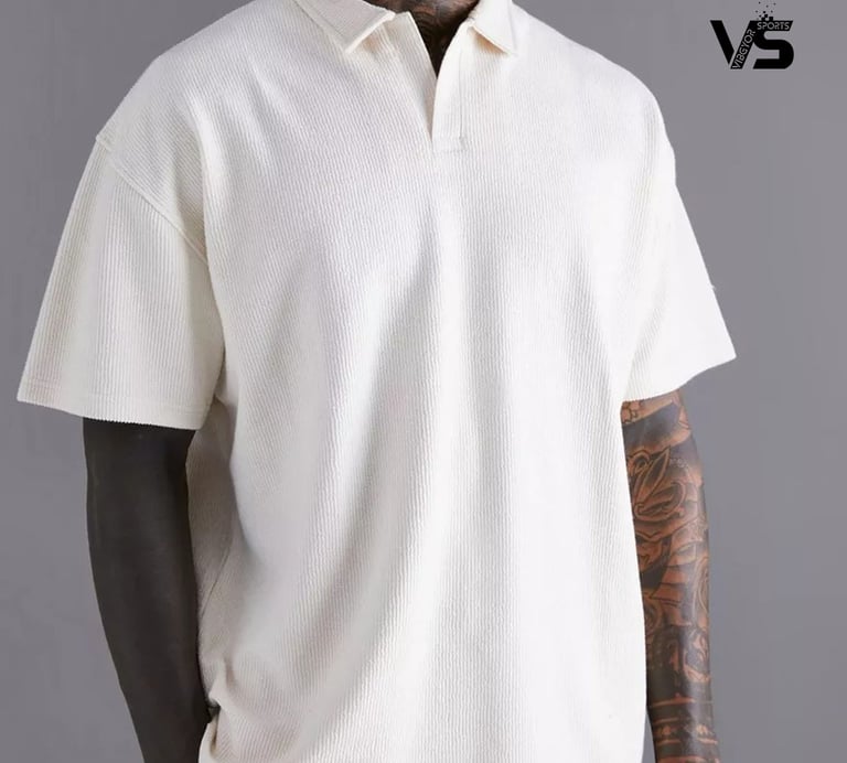 oversized polo shirt