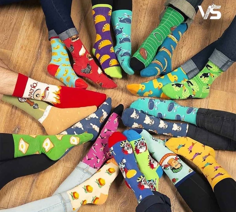 printed socks