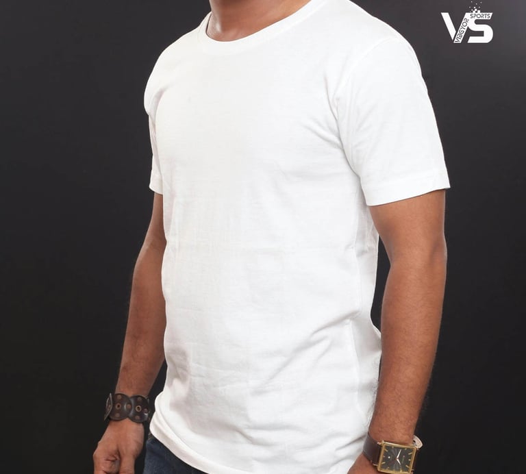 round neck t-shirts