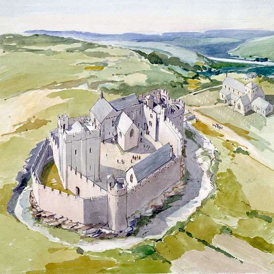 St Briavels drawing