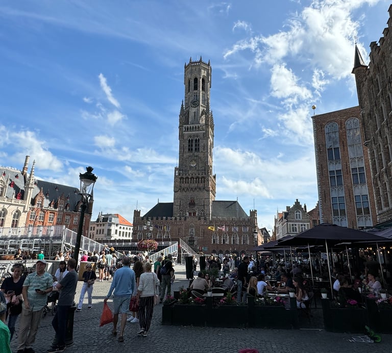 Torre Belfort en Brujas