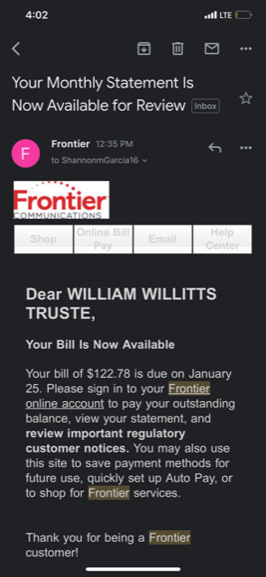 Bill Willitts 2022 Burney California Trustee