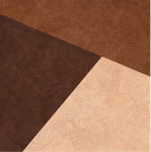 Brown, tan, and cream triangle blocks