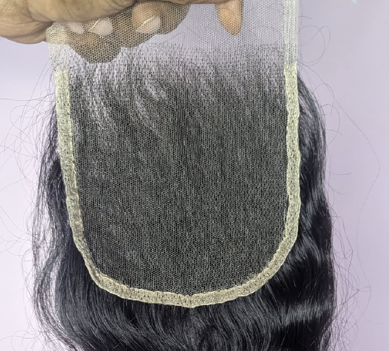 Premium HD lace closures and frontals with raw human hair